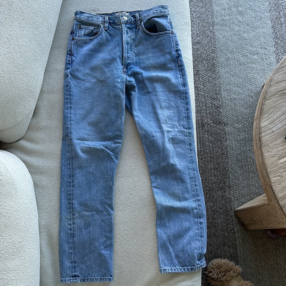 Agolde Riley High Rise Jeans - Picture 2 of 2